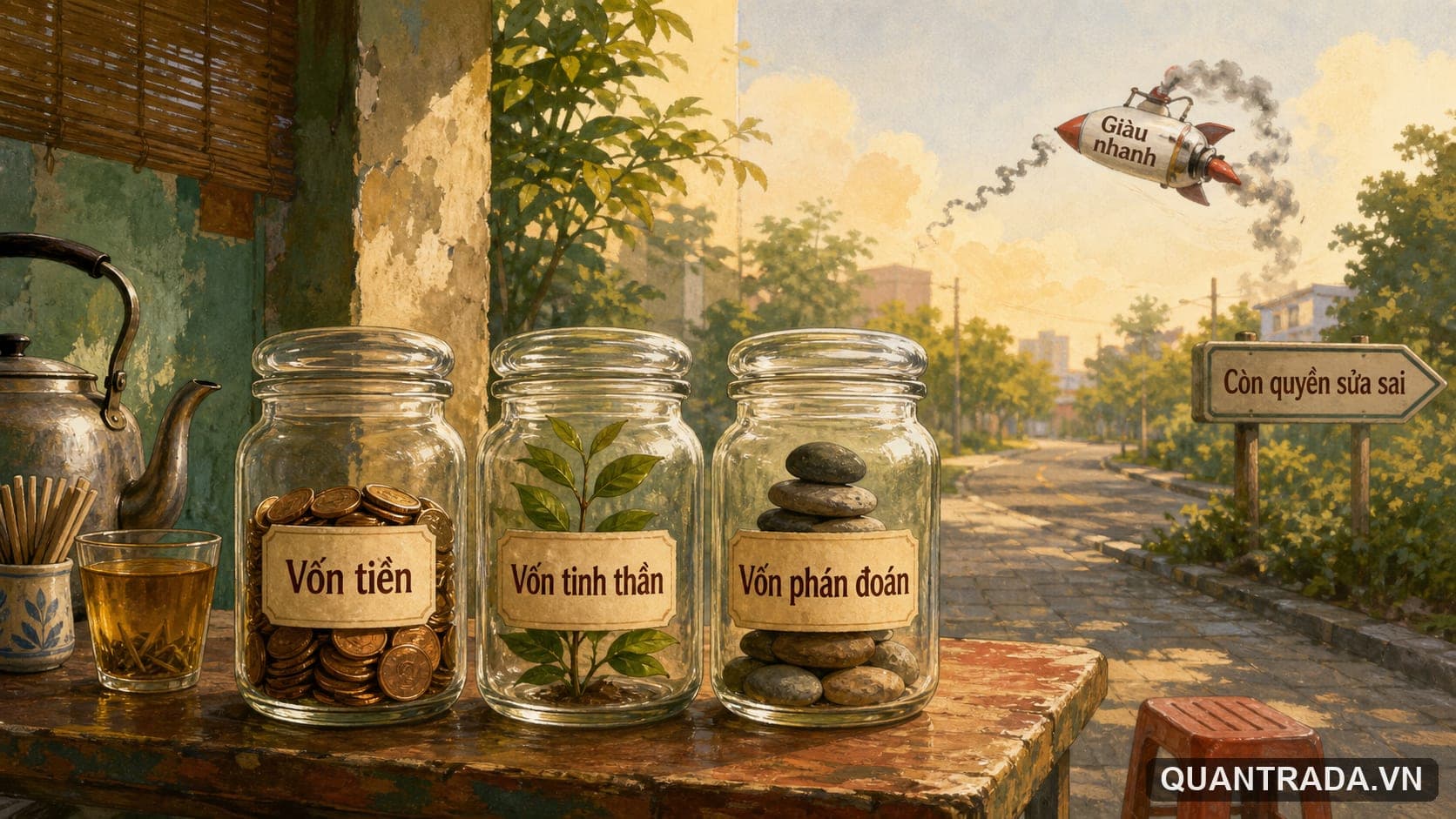 Muốn đầu tư có lời, trước hết đừng để một lần lỗ đuổi mình khỏi cuộc chơi