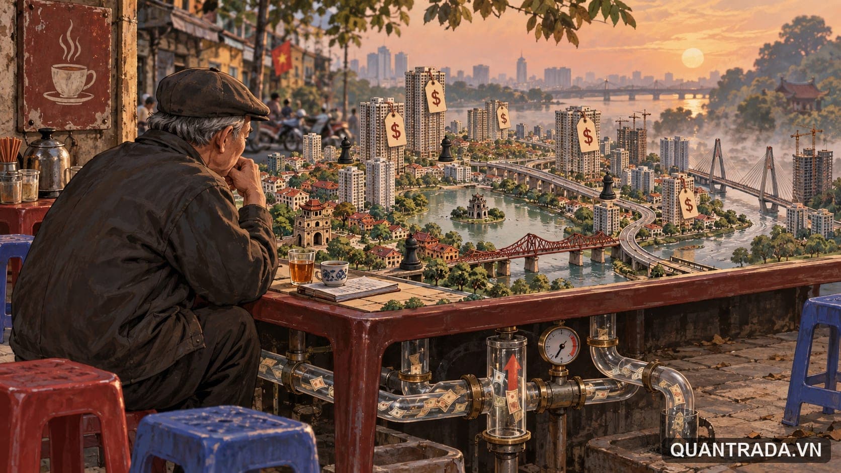 BĐS Hà Nội 2026: Đừng hỏi chỗ nào sốt, hãy hỏi tiền nào đang sống