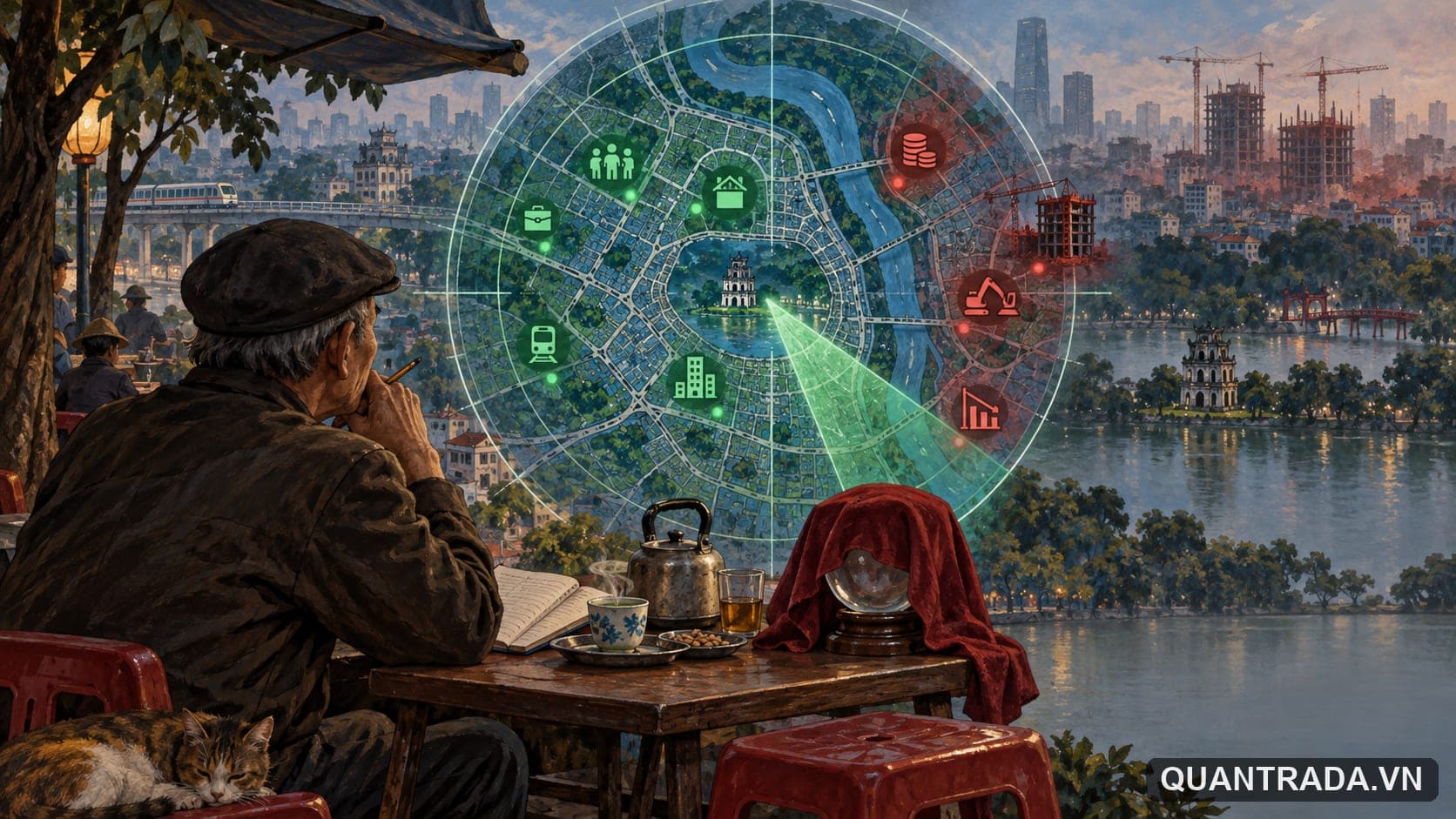 Radar Hà Nội 2026–2030: Kịch bản, ngưỡng chịu đựng và điều kiện xuống tiền